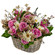 floral arrangement in a basket. Athens